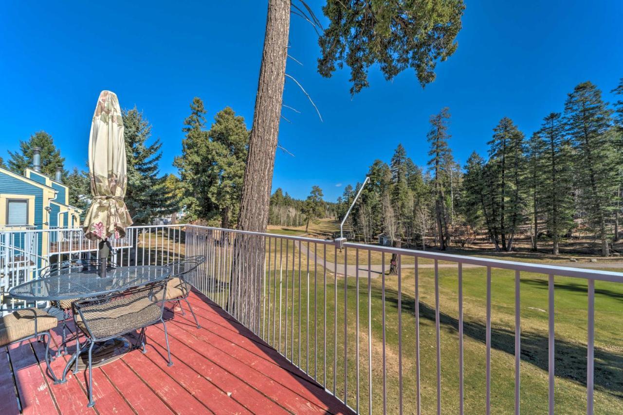 Cloudcroft Townhome With Deck - 1 Mi To Burro Ave! Экстерьер фото